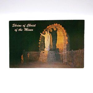 Vintage Postcard Shrine Of Christ Of The Mines Silverton Colorado Card S 44325
